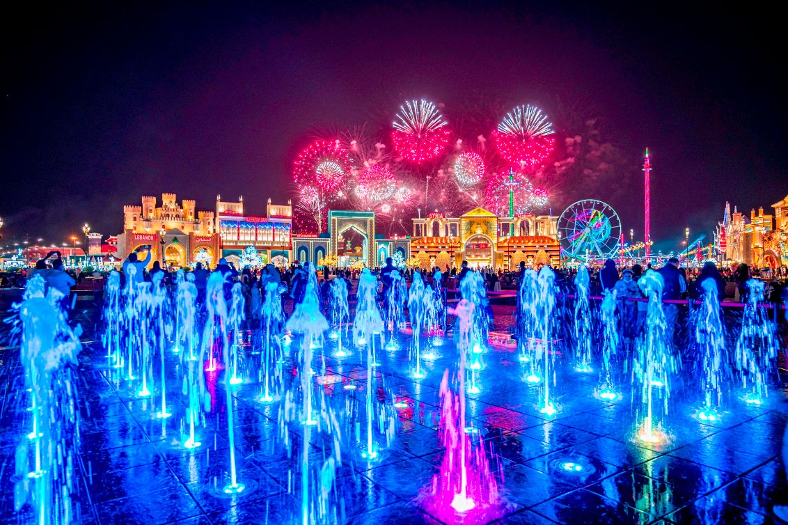 Global Village Fireworks