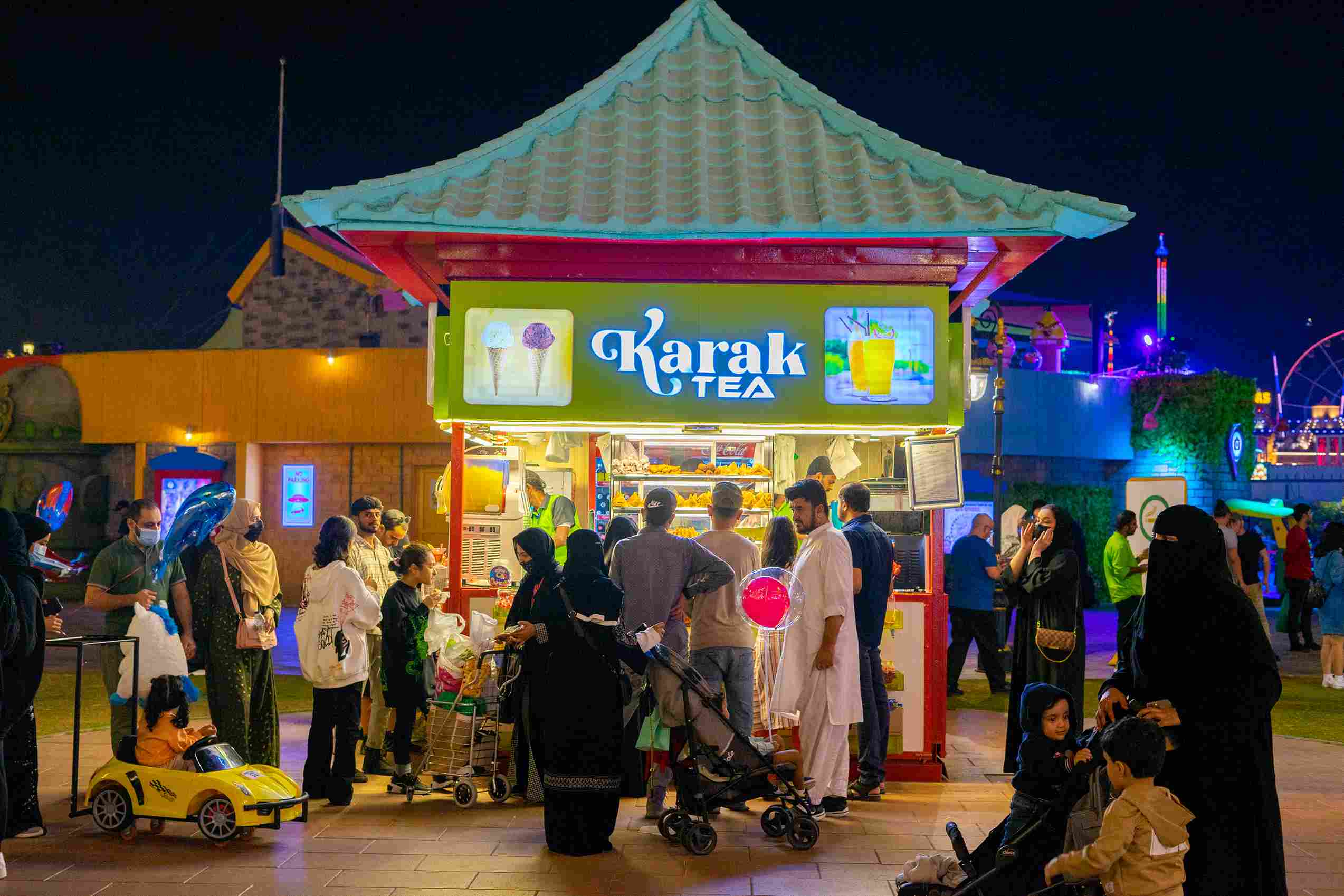 Karak Tea at Global Village