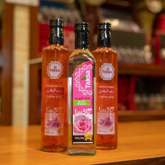 Saffron Oil & Rose Water