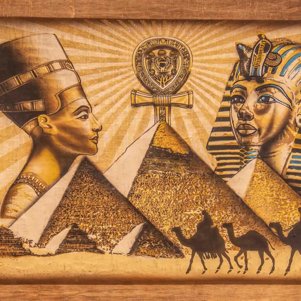 Egyptian Wall Painting